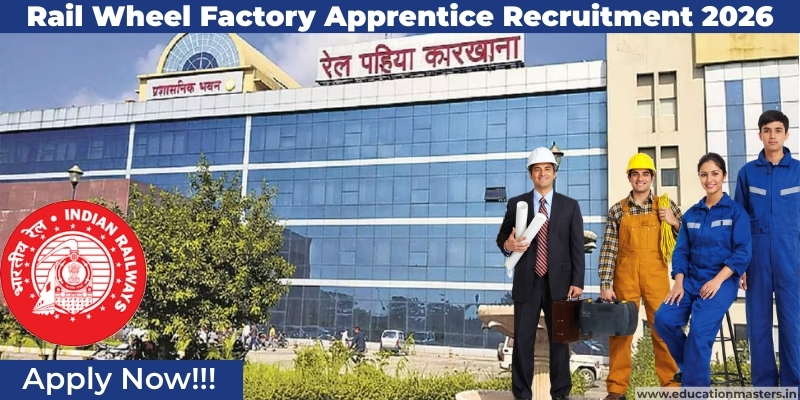 Rail Wheel Factory Apprentice Recruitment 2026